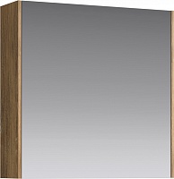 Aqwella Зеркало-шкаф для ванной  Mobi 60 дуб балтийский